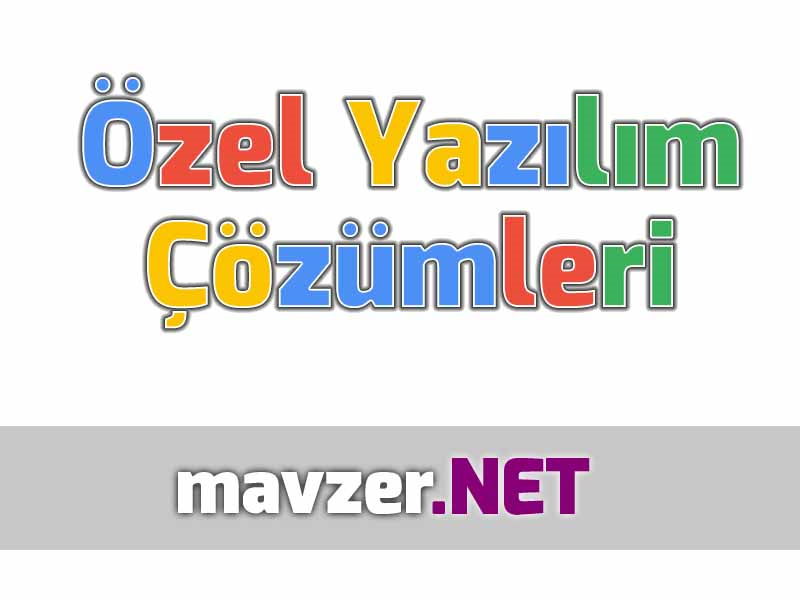 Mavzer Yazılım İzmir ERP programı